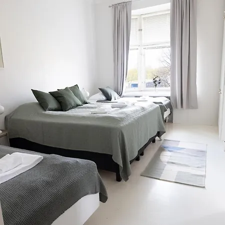 Apartmán 2ndhomes City Center 2br With Balcony And Sauna By Kaisaniemi Park